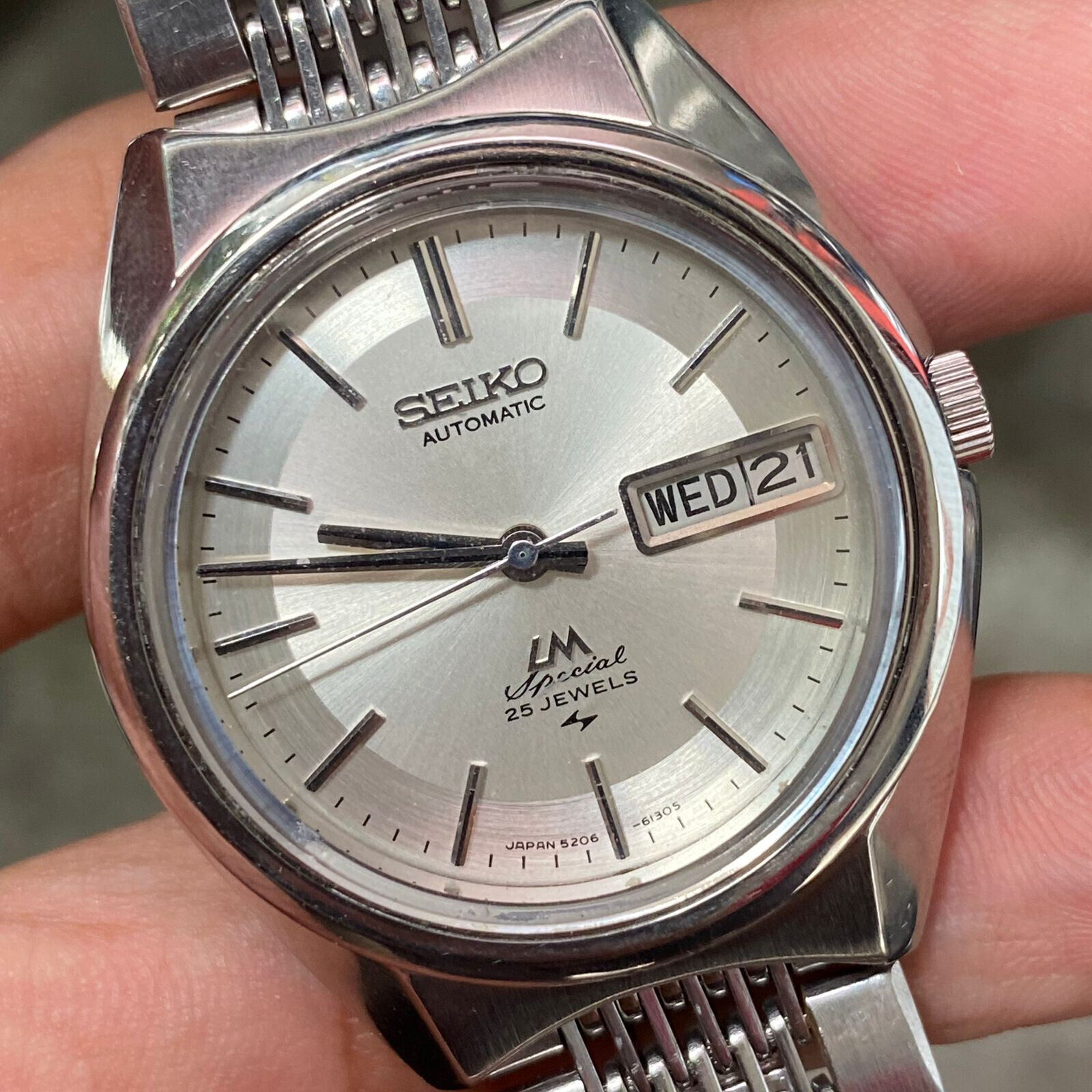 RARE Seiko LM 25 Jewels Automatic 5206 Lord Matic Special Vintage Watch A03 | eBay RARE Seiko LM 25 Jewels Automatic 5206 Lord Matic Special Vintage Watch A03 | eBay