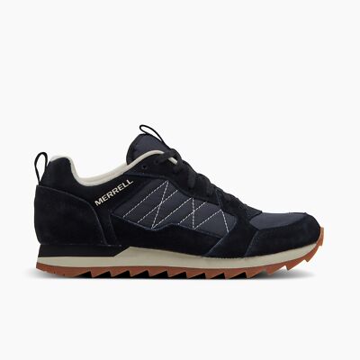 

Merrell Women Alpine Sneaker Black 9.5 M Модные кожаные кроссовки, Черный