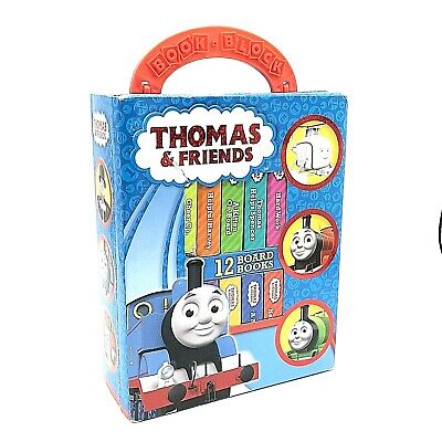 Thomas & Friends Board Books Box Lot 12 Train Adventures 3 in Preschool Toys