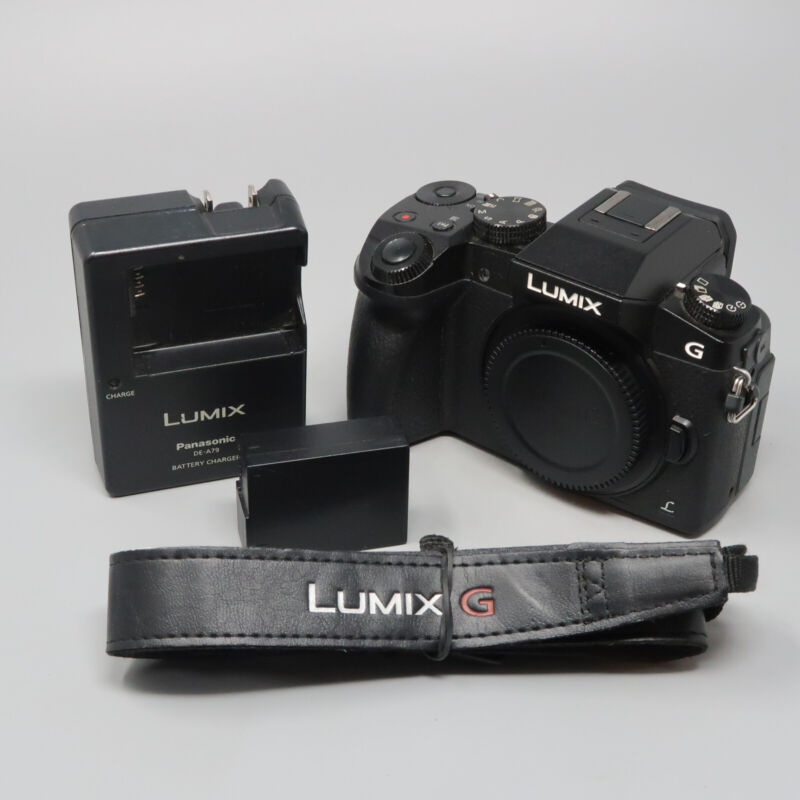 Panasonic Lumix Dmc-G7 16mp 4k Digital Camera Body Only - 18k Clicks!