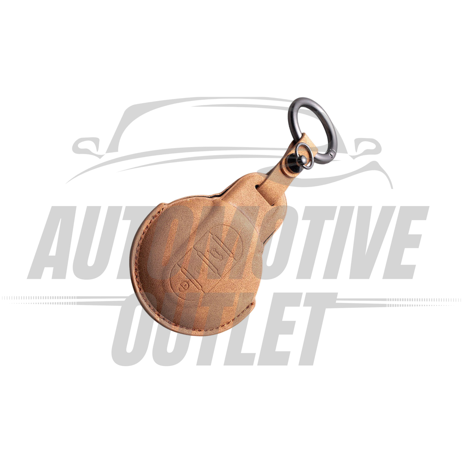CAR KEY FOB COVER CASE LEATHER BROWN FOR BMW MINI COOPER CLUBMAN F54 F56 R55 3