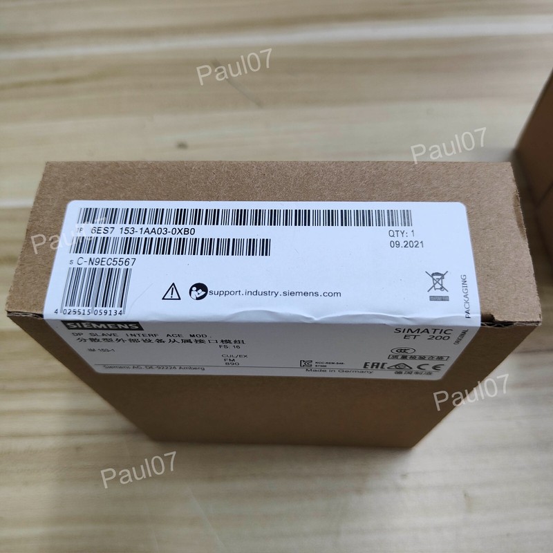 New Siemens 6es7153-1aa03-0xb0 6es7 153-1aa03-0xb0 Connection Im 153-1, Et 200m