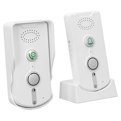 2 Way Wireless Voice Intercom 1000m Long Range 38 Ringtones Adjustable Volume