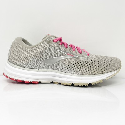 Brooks Womens Revel 2 1202811B028 Серые кроссовки для бега Размер 8 B