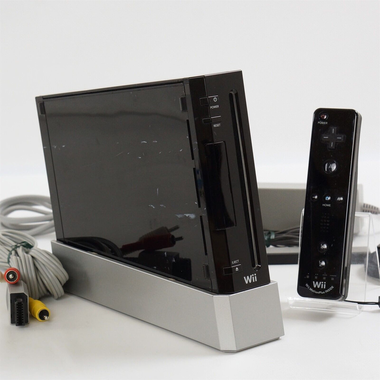 Nintendo Wii Console Black RVL001 Tested System JAPAN Game Nintendo Wii Console Black RVL001 Tested System JAPAN Game