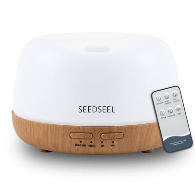 Essential Oil Aroma Diffuser Aromatherapy 7 LED Ultrasonic Humidifier Air Mist
