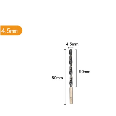 HSS Spiralbohrer DIN 338 Metallbohrer Edelstahlbohrer cobaltlegiert   1mm - 14mm