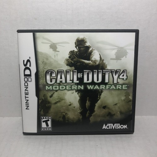 Call Of Duty 4 Modern Warfare Value Price Nintendo Ds