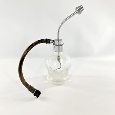 Vintage Atomist Perfume Glass Bottle Stamped W 8cm