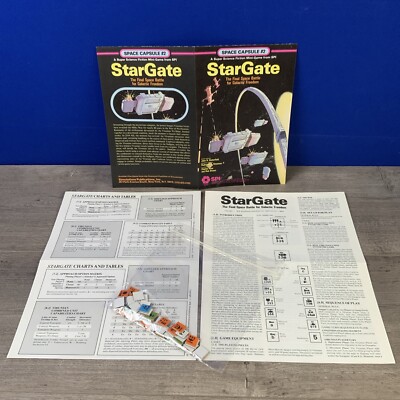 StarGate : The Final Space Battle for Galactic Freedom Space Capsule #2 1979 SPI