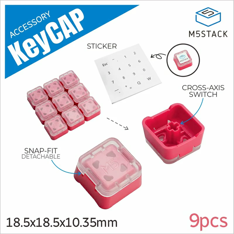 Official Keycaps (9pcs)
