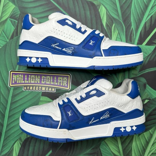 コラボ◆送料込【Louis Vuitton】By タイラー LV トレイナーblue Louis Vuitton By Tyler, The Creator LV Trainer Blue Review