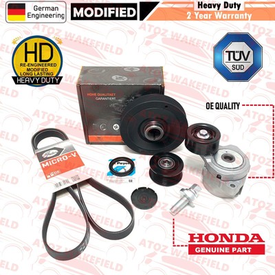 Fits For Honda Accord Mk8 Civic Mk7 Cr V Fr V 2 2 Cdti Diesel Crankshaft Pulley Auto Motorrad Teile Spannelemente Rollen Valtek Cl