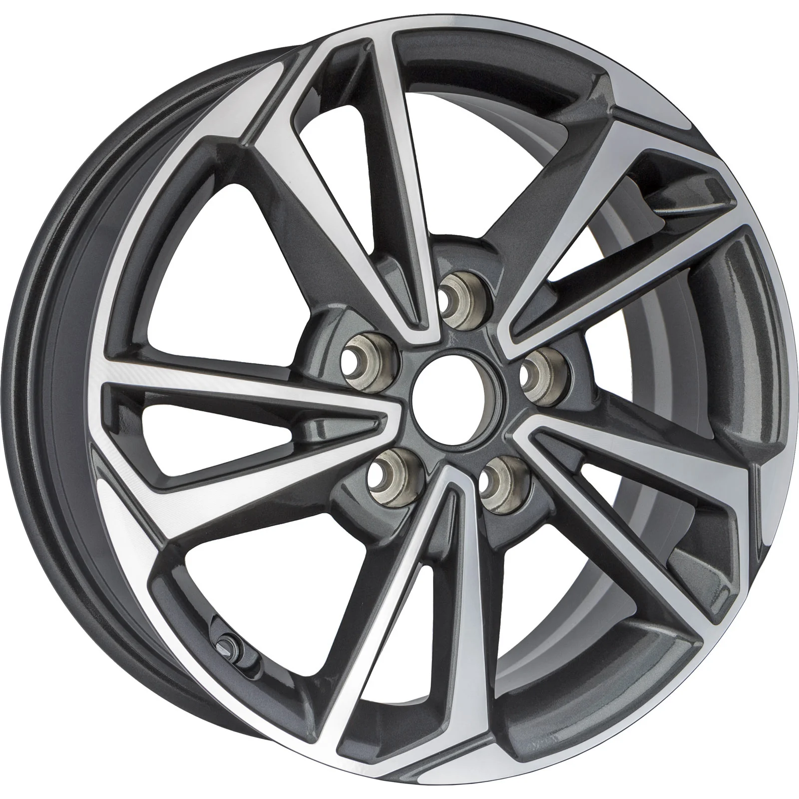 New 16" x 6.5" Alloy Replacement Wheel Rim for 2022 2023 2024 Kia Forte LXS