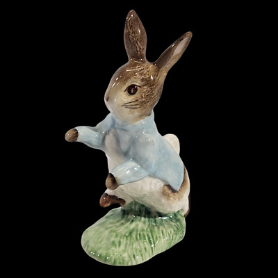 KSD Royal Albert Beatrix Potter Peter Rabbit Bunny 4.5'' VTG Porcelain Figurine