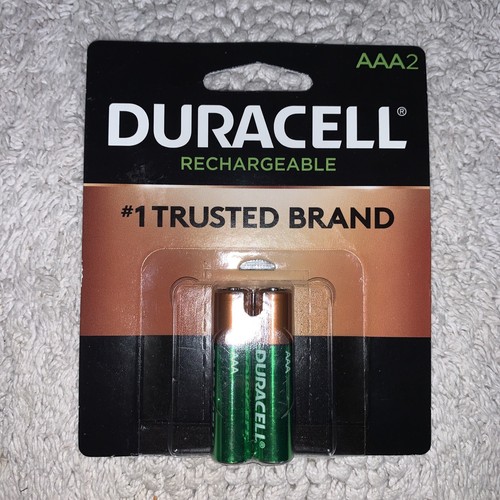 Duracell Rechargeable NiMH AAA Batteries, 2 Batteries (DURNL