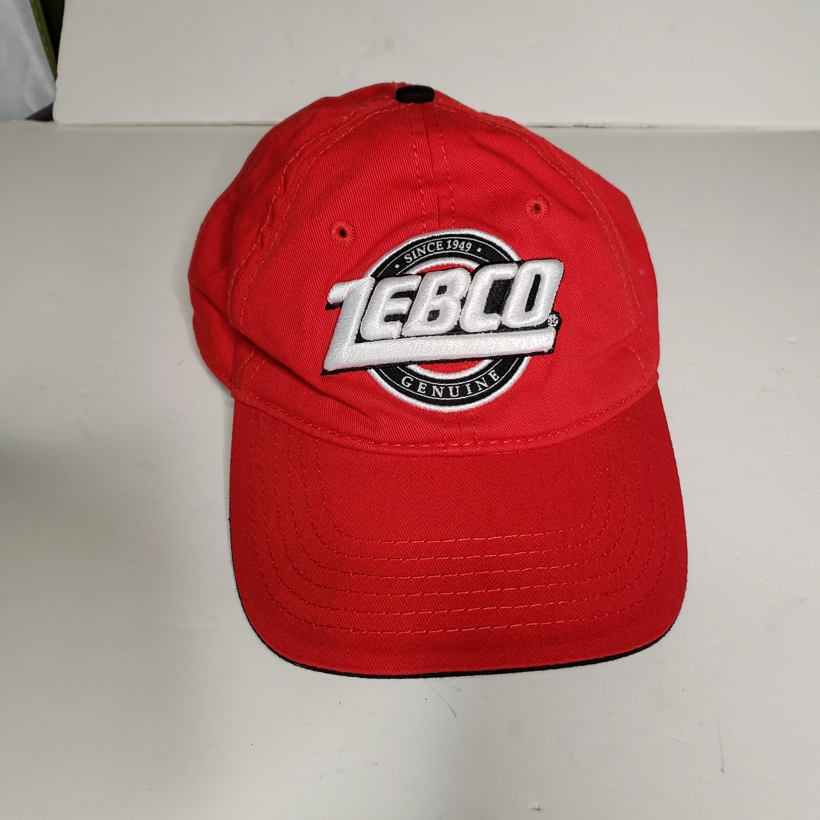 ウェア ZEBCO TRUCKER HAT Genuine Since 1949 Red ZEBCO Fishing Gear Baseball Trucker