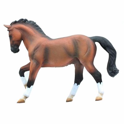CollectA Warmblood Stallion Bay Horse Figure 88827 NEW IN STOCK