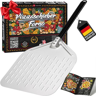 Pizzaschieber Pizzaschaufel Aluminium Pizzawender Pizzaheber Brotschieber Pizza