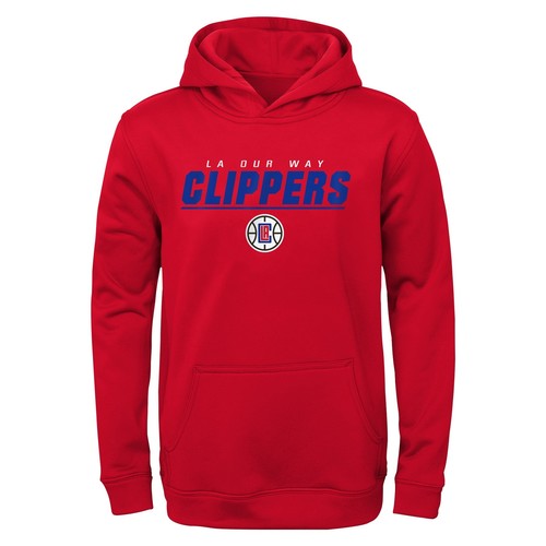 Outerstuff Молодежная толстовка NBA Los Angeles Clippers Static Performance