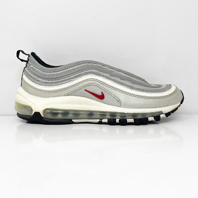 

Nike Womens Air Max 97 885691-001 Серебряные повседневные кроссовки, размер 7,5, Серебряный, Air Max 97