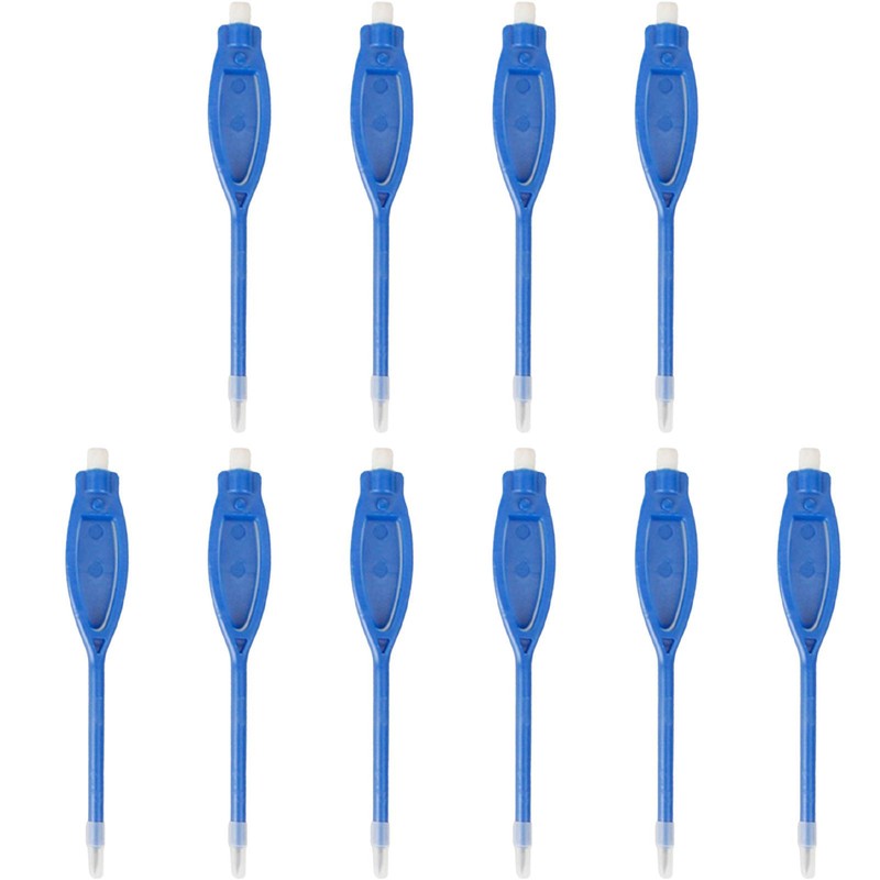 10PCS Golf Scoring Pencils Oval Clip Golf Score Pens 2H Marker Pens
