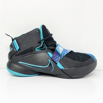 Черные баскетбольные кроссовки Nike Boys Lebron Soldier IX 776471-040, размер 7 лет, Черный, Lebron Soldier IX