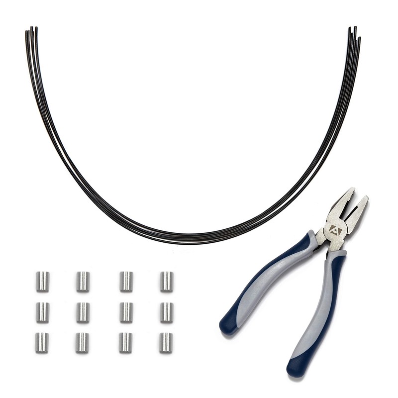 Cable Organization DIY Tether Kit - Customizable Cable Tethers for