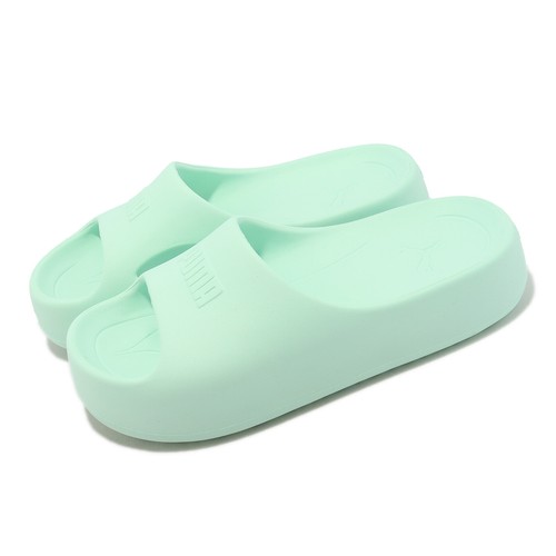 

Puma Shibusa Minty Burst Green Women Slip On Casual Sandals Тапочки 389082-04, Зеленый, Shibusa