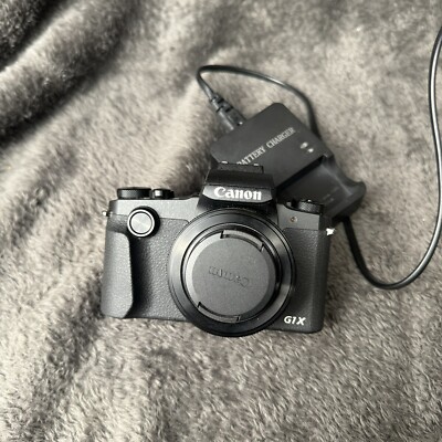 Canon PowerShot G1 X Mark III 24.2 MP Digital Camera - Black, No Box 256GB
