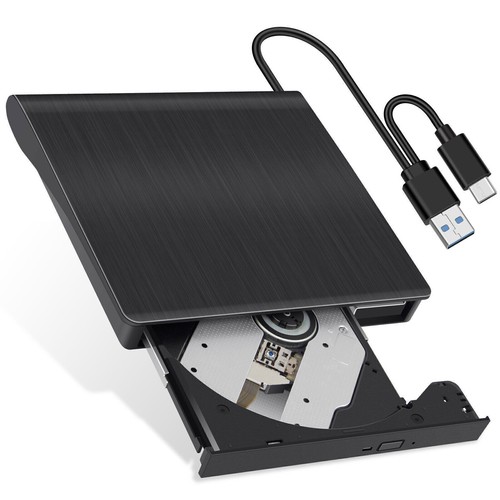 New Slim External CD DVD RW Drive USB 3.0 Writer Burner Player For Laptop PC