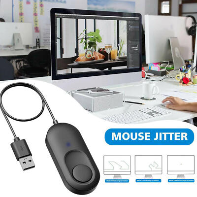 Mouse Mover Jiggler with Button 3 Speed Mouse Mover for Computer Awakening