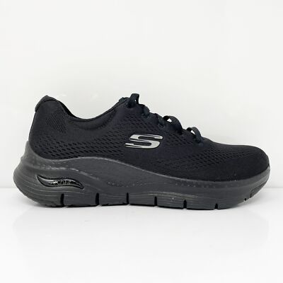 

Skechers Womens Arch Fit 149057W Черные кроссовки для бега Размер 7, Черный, Arch Fit