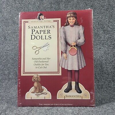 Samantha's Paper Dolls - American Girl Pastimes - 1994 - NEW SEALED