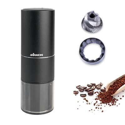Electric Burr Coffee Grinder with Multi Grind Settings Portable Small Conical...