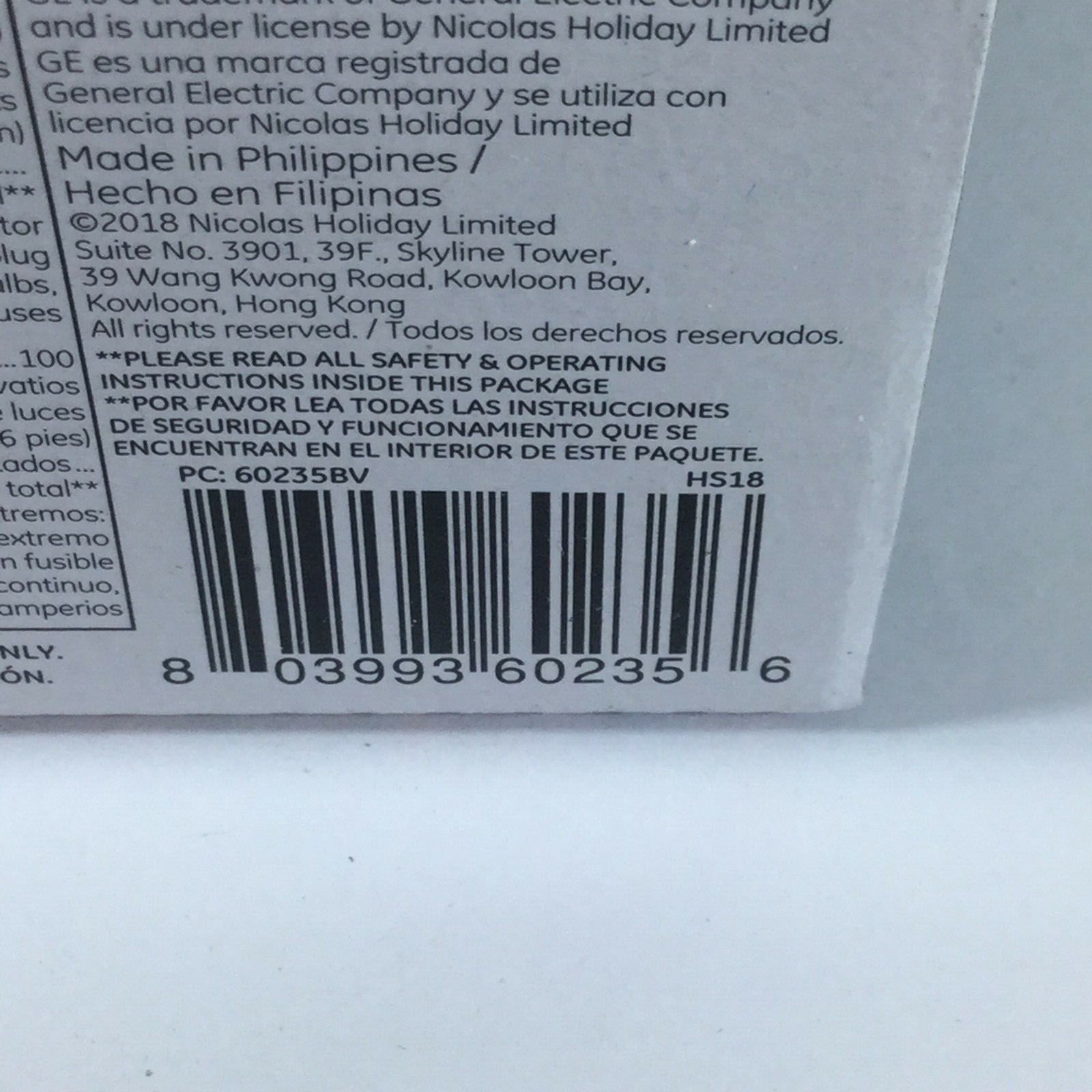 GE String A Long 100 Miniature String Lights Multi Color Christmas Party Wedding