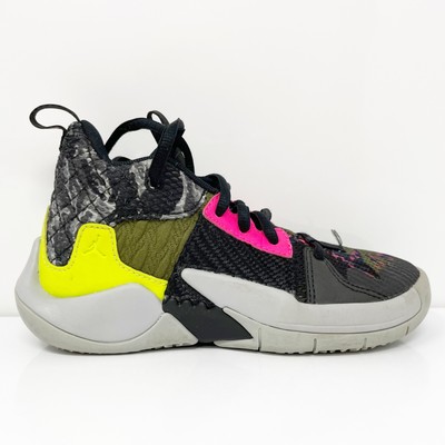 

Баскетбольные кроссовки Nike Boys Air Jordan Why Not Zer0.2 AT5719 серые, размер 12C, Серый, Air Jordan Why Not Zer0.2