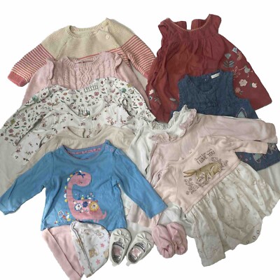 baby girl summer clothes bundle 0-3 months