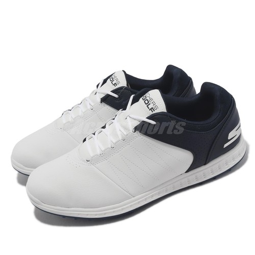 

Белые темно-синие мужские кроссовки для гольфа без шипов Skechers Pivot 54545-WNV, Белый, Pivot