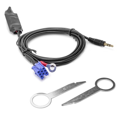 Auto Set Entriegelung Bügel + AUX Interface Adapter Kabel für VW Audi Skoda Seat