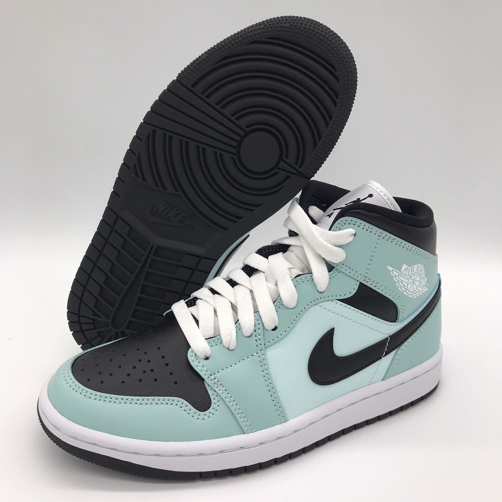 Nike Air Jordan 1 Mid Aqua Blue Tint 