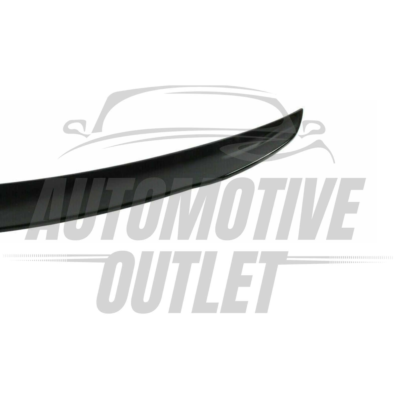 REAR BOOT SPOILER LIP TRUNK ABS WING GLOSS BLACK FOR MERCEDES CLA C118 2019-2023 6