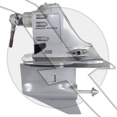 Volvo Penta SX Outdrive Complete SX-M 1.60 Ratio Sterndrive 3868891 3869338