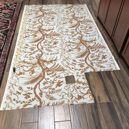 Brunschwig & Fils Bird & Thistle  - Green -2-3 yards