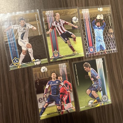 2013 Topps MLS. 5 Numbered Cards (Johnson, Courtois, Gonzalez, Soares) #/10 #/25
