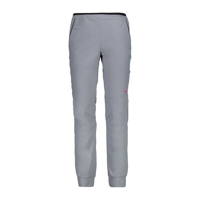 CMP Girl Functional Pants Running Tights Girl Pant Long Grey Breathable Elastic