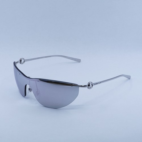 Pre-owned Gucci Gg1700s 002 Silver/grey With Silver Mirror 99-1-125 Sunglasses Auth...