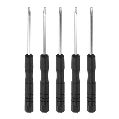 T6 Mini Torx Screwdriver for Watch Eyeglasses Electronics Repair 5 Pcs