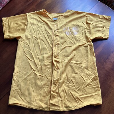 High Five Sportswear Plain Yellow Mesh Practice Jersey UNSIZED read