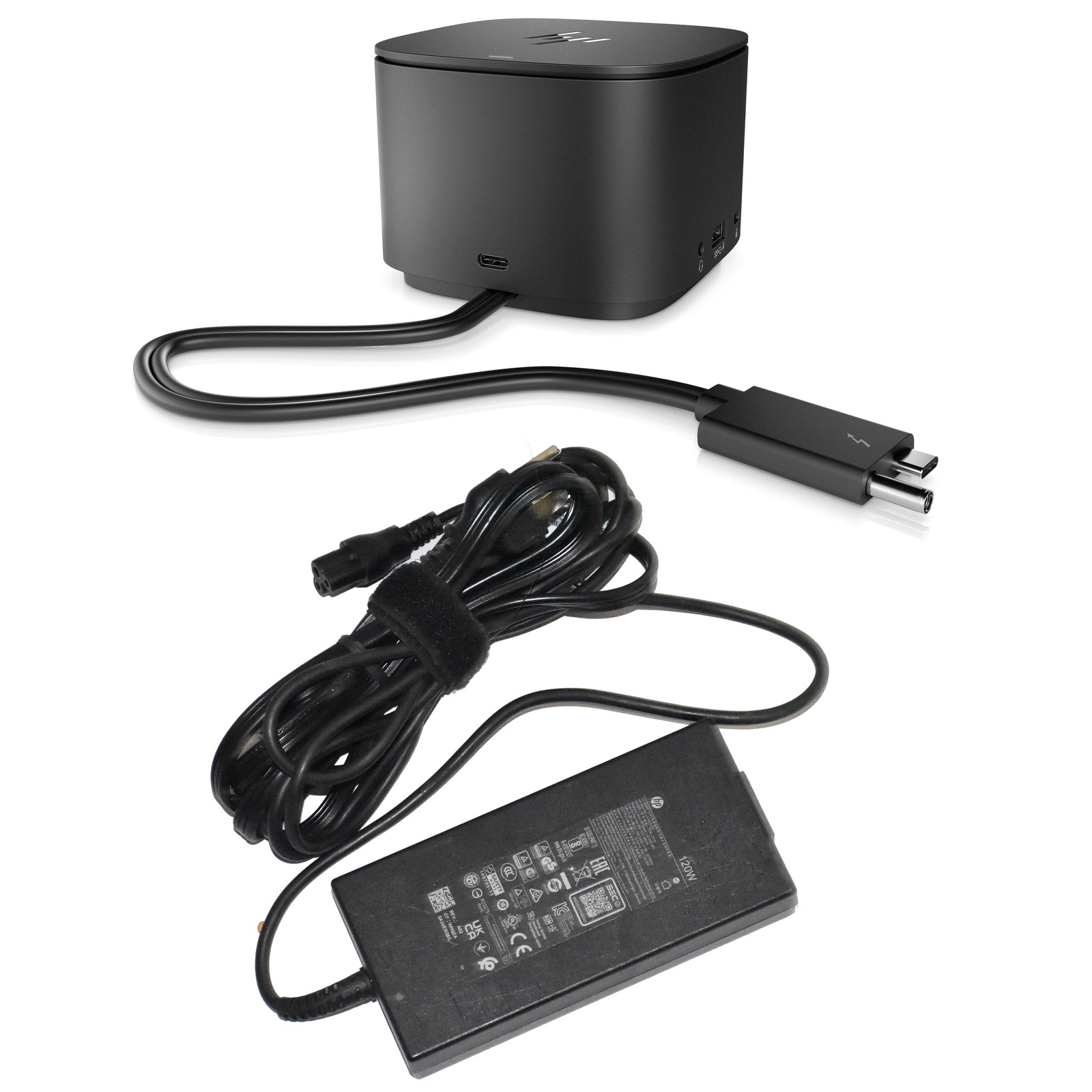 HP Thunderbolt G2 230W USB-C Docking Station W/ 120W AC Adapter HSN-IX01 2SU55AV